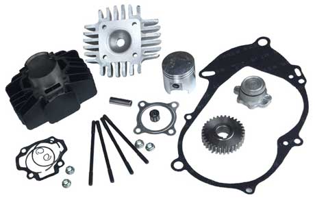 PW50 60cc High Performance Engine Kit aftermarket